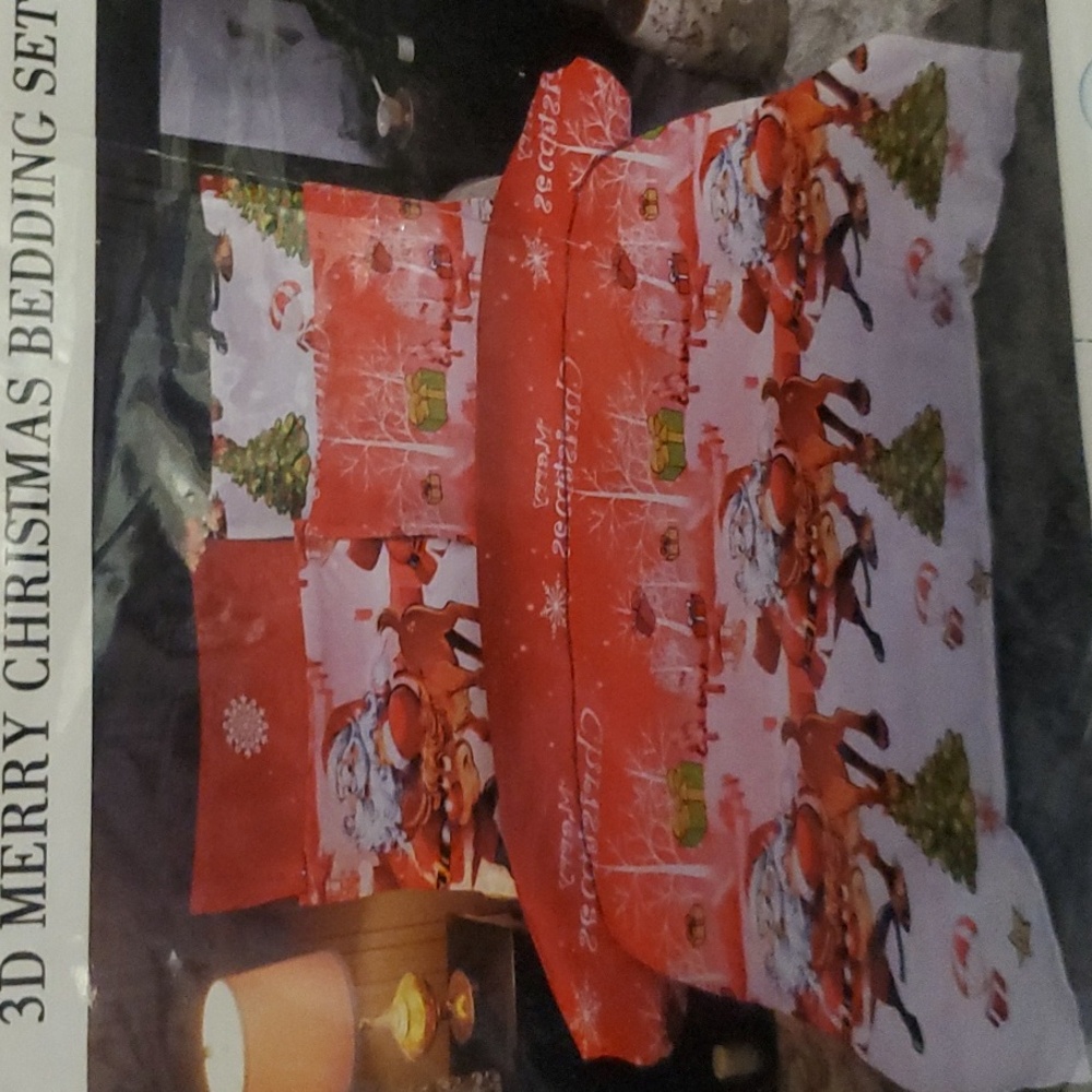 *Twin Size CHRISTmas Duvet Bedding Set